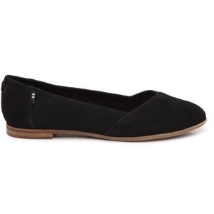 Toms Julie Suede Flats